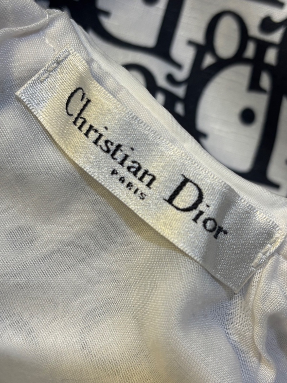 Rare! [Baby Dior] EUC Black White Short Sleeve Toddler Party Dress | 36 · 2T - Picture 5 of 13